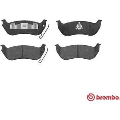 BREMBO Bremsklötze HA | JEEP CHEROKEE 01 | P 37 009