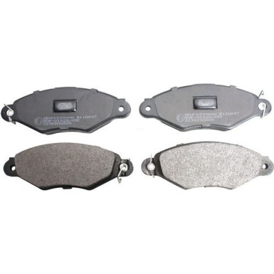 DENCKERMANN Bremsbeläge B110647