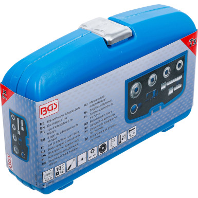 BGS Schneideisen-Adapter-Satz | für Stehbolzen | 7-tlg | 70115