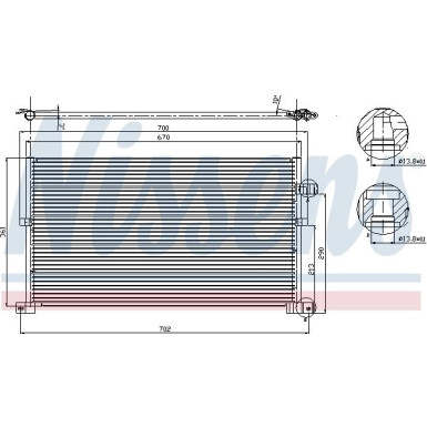 Kondensator PKW FORD Mondeo III FIRST FIT 94586