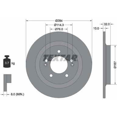 Bremsscheibe | 92333303