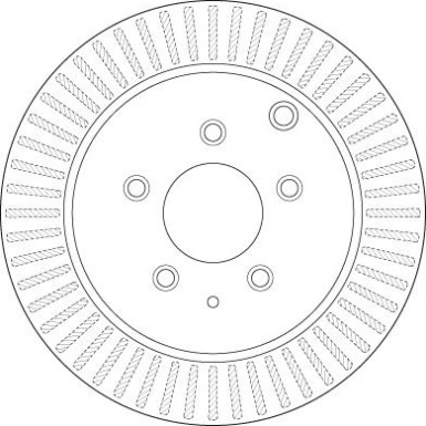 Bremsscheibe Mazda T. Cx-7 2.3 07 | DF6385