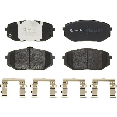 BREMBO Bremsbelagsatz, Scheibenbremse BREMBO Bremsbelagsatz, Scheibenbremse