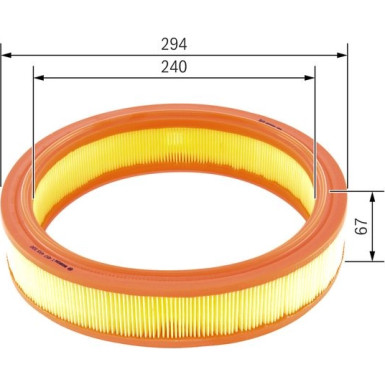 Luftfilter | FIAT Seicento | 1457433330