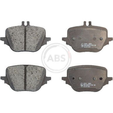 A.B.S. Bremsbelagsatz, Scheibenbremse