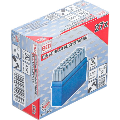BGS Einschlagbuchstaben | 5 mm | 2032