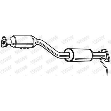 93 / Katalysator | MAZDA RX8 1.3i 03 | 28575