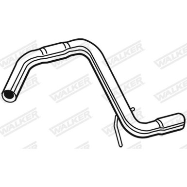 62 / Auspuffrohr | VW Golf Plus 1.6TDI 09-13 | 10660 62 / Auspuffrohr | VW Golf Plus 1.6TDI 09-13 | 10660