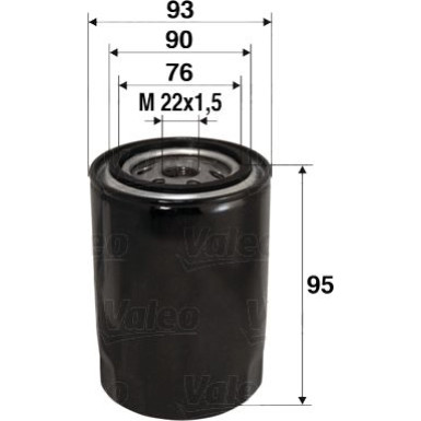 VALEO Ölfilter | 586006