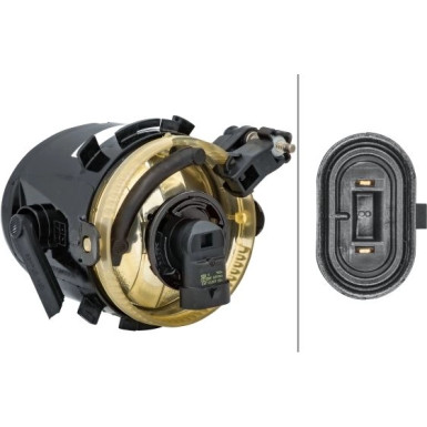 NEBELSCHEINWERFER HB4 HELLA | SEAT 04-16 | 1N0 009 955-041