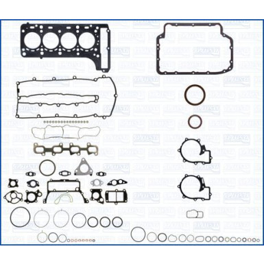 50344500 Dichtungsvollsatz, Motor MULTILAYER STEEL