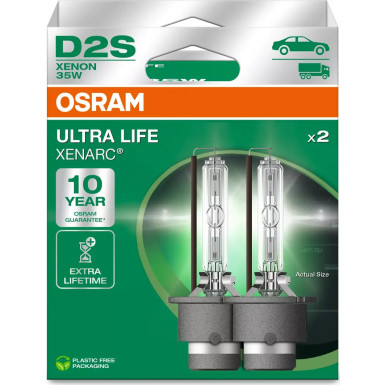 OSRAM XENARC ULTRA LIFE D2S – Langlebige Xenon-Scheinwerferlampe