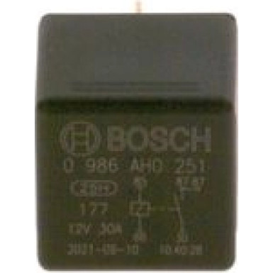 0 986 AH0 251 Relais, Kraftstoffeinspritzung