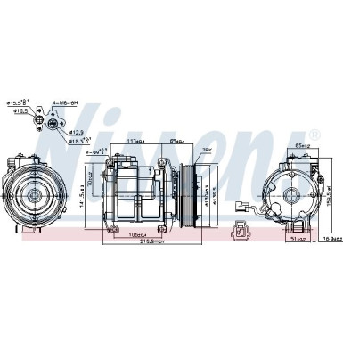 Kompressor PKW | HONDA ACCORD 03- 2.0 I 16V | 89084