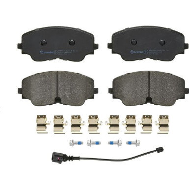 BREMBO Bremsklötze VA AUDI A3 VW Aerton 17 PRIME LINE P 85 193