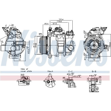 Kompressor PKW Ford Focus 1.5 TDCI 11 FIRST FIT 890793