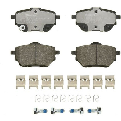 BREMBO Bremsklötze HA | TOYOTA Corolla 19 | P 83 182 BREMBO Bremsklötze HA | TOYOTA Corolla 19 | P 83 182