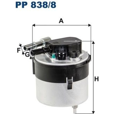 FILTRON Kraftstofffilter | PP 838/8