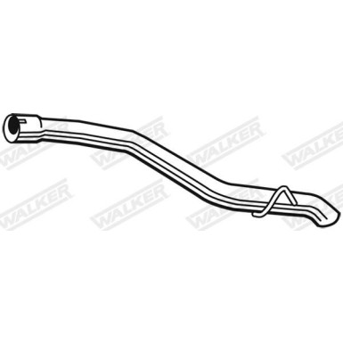 62 / Auspuffrohr Hinten | Volvo S40/50 81KW 01.05 | 9247