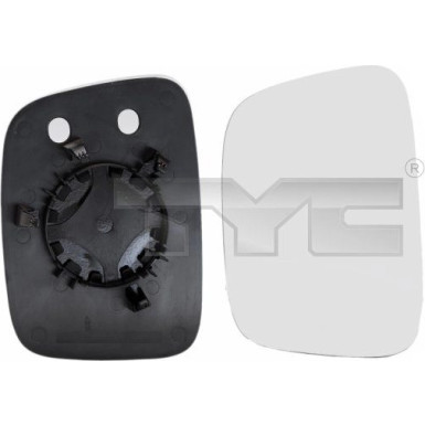 SPIEGELGLAS R MAN VERS KONV | VW TRANSPORTER T5 4,03-9,09/CADDY III 3,04-8,10 | 7297,731,1
