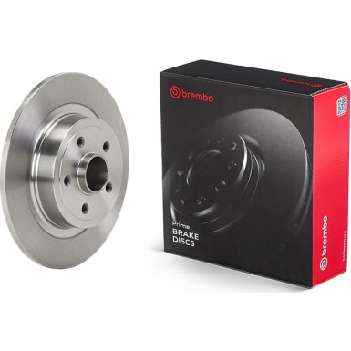 BREMBO Bremsscheibe 08.9558.17 PRIME LINE - With Bearing Kit