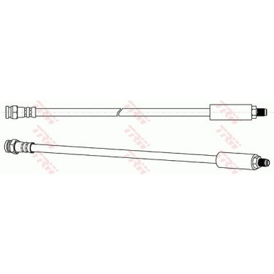 Bremsschlauch HA | PEUGEOT 504,604,REN 18,20,30 77 | PHB160