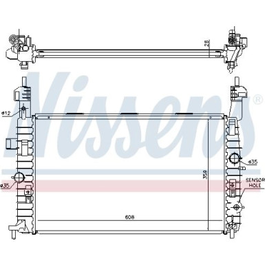 Wasserkühler PKW | OPEL Meriva 03 | 63096