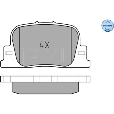 Bremsbelagsatz Toyota T. Camry 2,2-3,0 96-01 | 252359215