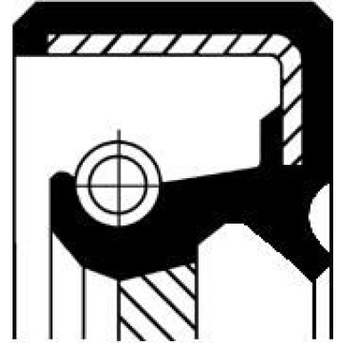 19034963B Wellendichtring, Differential