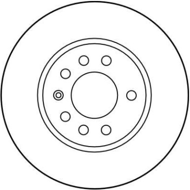 Bremsscheibe Opel P. Calibra/Vectra | DF2681