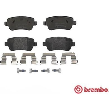 BREMBO Bremsklötze HA | FIAT Croma 05-11 | P 23 101