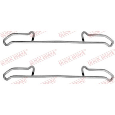 391-1085 Montagesatz f.Bremsklötze | SAAB 900,9000,VOLVO 440-480 84 | 109-1085