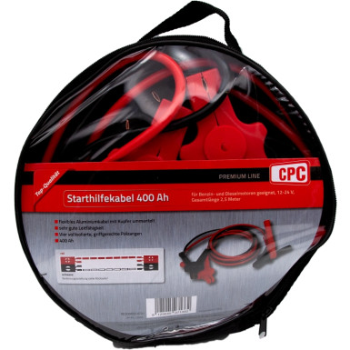 23946 Starthilfekabel 400A / 2,5m