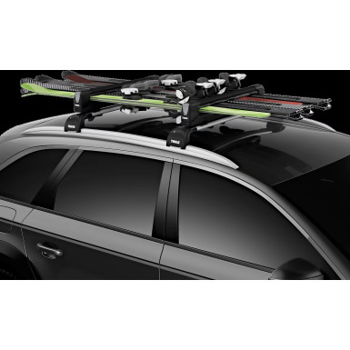 Thule SnowPack Extender black | ausziebarer Snowboard-/Skiträger | 732507