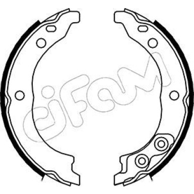 CIFAM Bremsbackensatz, Feststellbremse 153-089