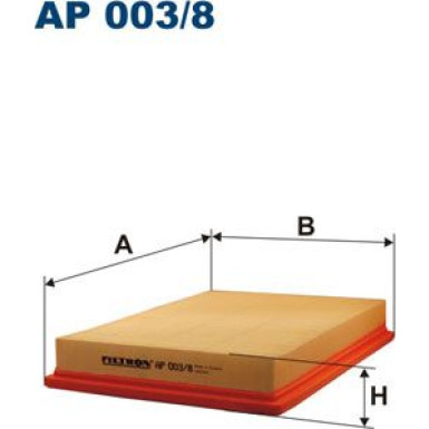 FILTRON Luftfilter AP 003/8