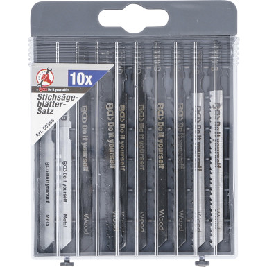 BGS Stichsägeblatt-Satz 10-tlg BGS Do it yourself 50355