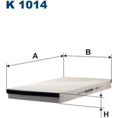 FILTRON Filter, Innenraumluft K 1014