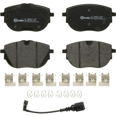 BREMBO Bremsklötze VA VW Multivan, T6 15 PRIME LINE P 85 187