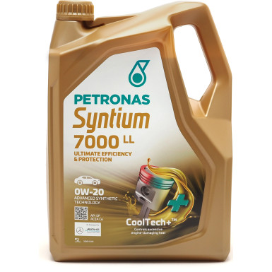 PETRONAS Syntium 7000 LL 0W-20 | 5 Liter | 70719M12EU