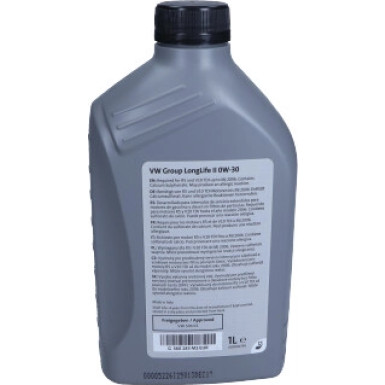 GS60183M2 Original VW Motoröl 0W30 Longlife II 506.01 GS60183M2 1 Liter