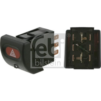 FEBI BILSTEIN Warnblinkschalter | 04719