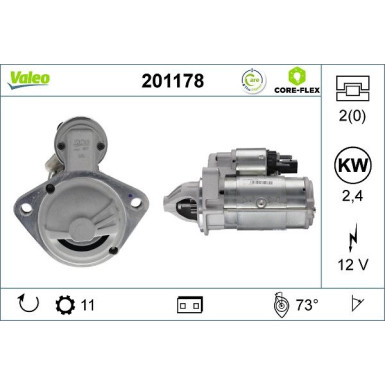 VALEO Anlasser 201178