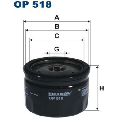 FILTRON Ölfilter