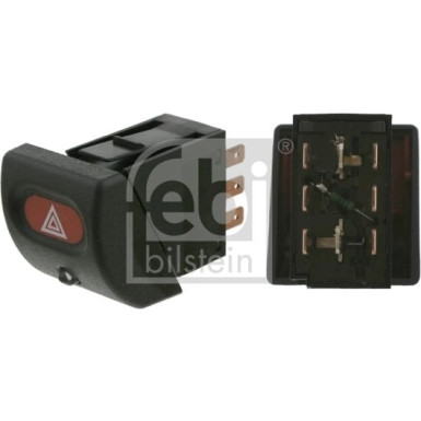 FEBI BILSTEIN Warnblinkschalter | 04719