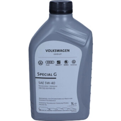 Original VAG Gruppe Motoröl Special G 5W-40 GS55502M2 1 Liter