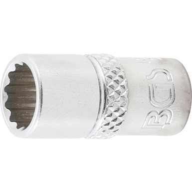 BGS Steckschlüssel-Einsatz Zwölfkant | Antrieb Innenvierkant 6,3 mm (1/4"""") | SW 5/16"""" | 10875