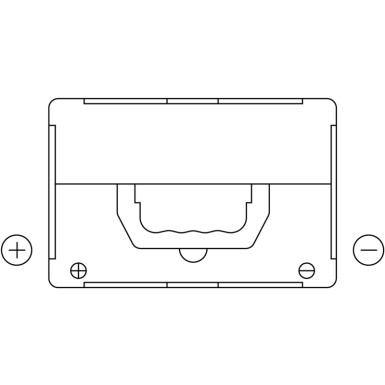 EXIDE Starterbatterie | EB558