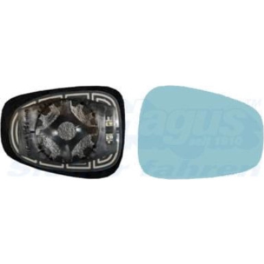 Aussenspiegelglas re. bhz Alfa Giulietta blau OE 71754402 HAGUS