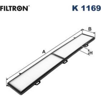 FILTRON Filter, Innenraumluft | K 1169